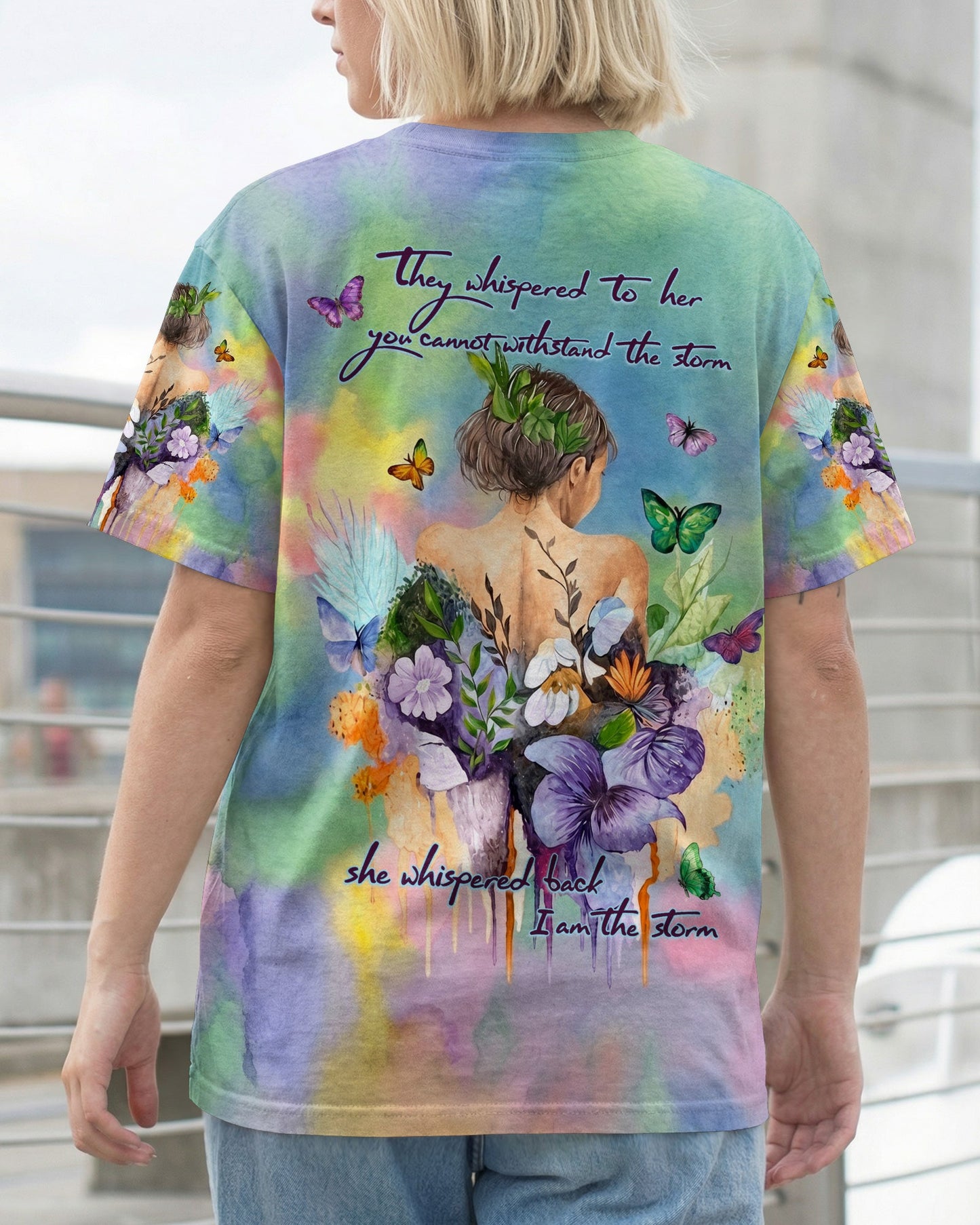 I AM THE STORM FLORAL SOUL ALL OVER PRINT - RI1905261