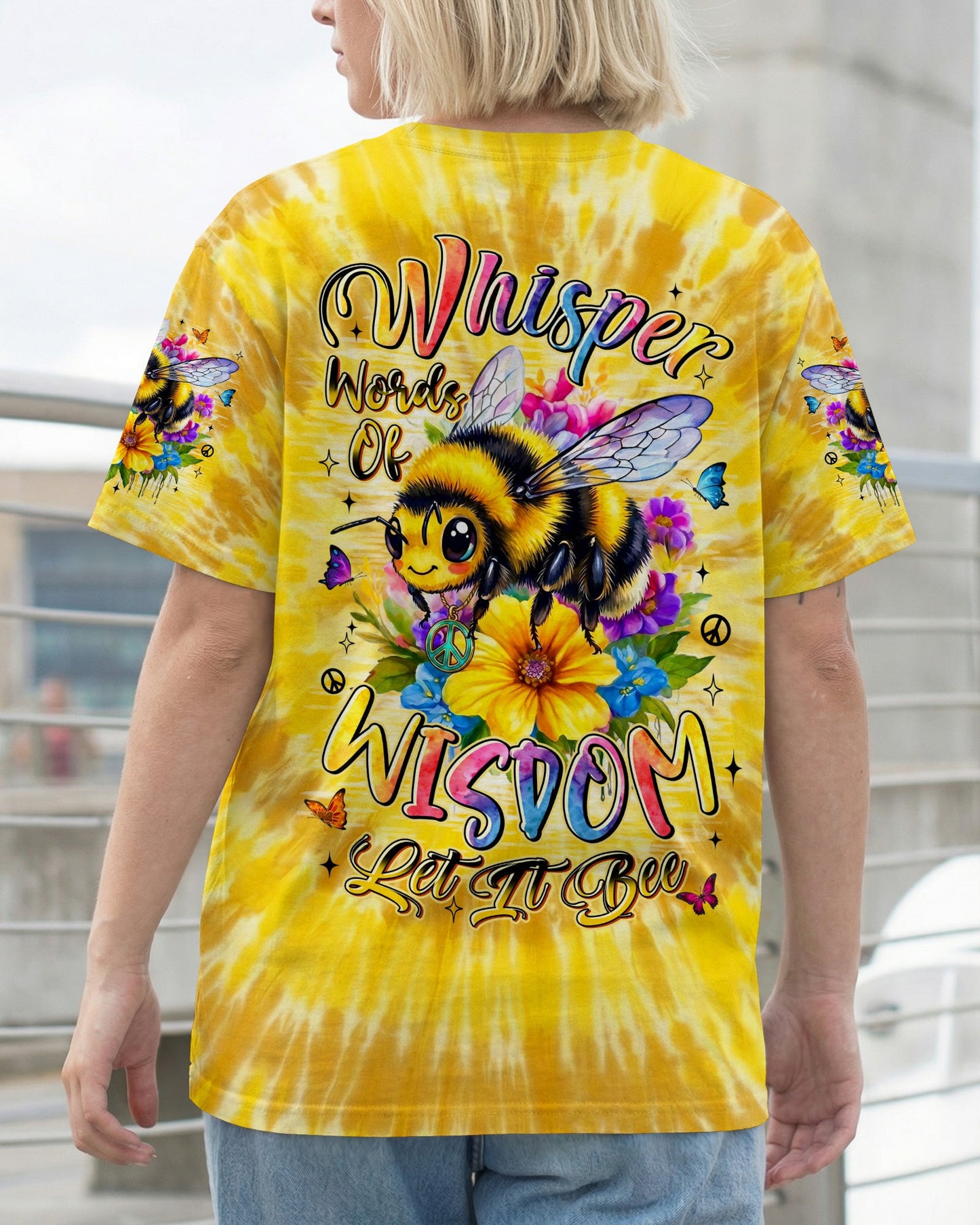 WHISPER WORDS OF WISDOM LET IT BEE ALL OVER PRINT - TYLN2404263