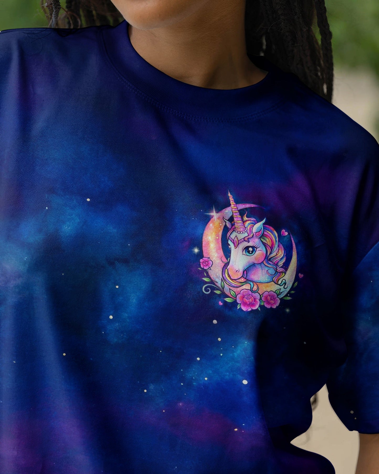 UNICORN KISSES MAGICAL WISHES GALAXY ALL OVER PRINT – KM1604262