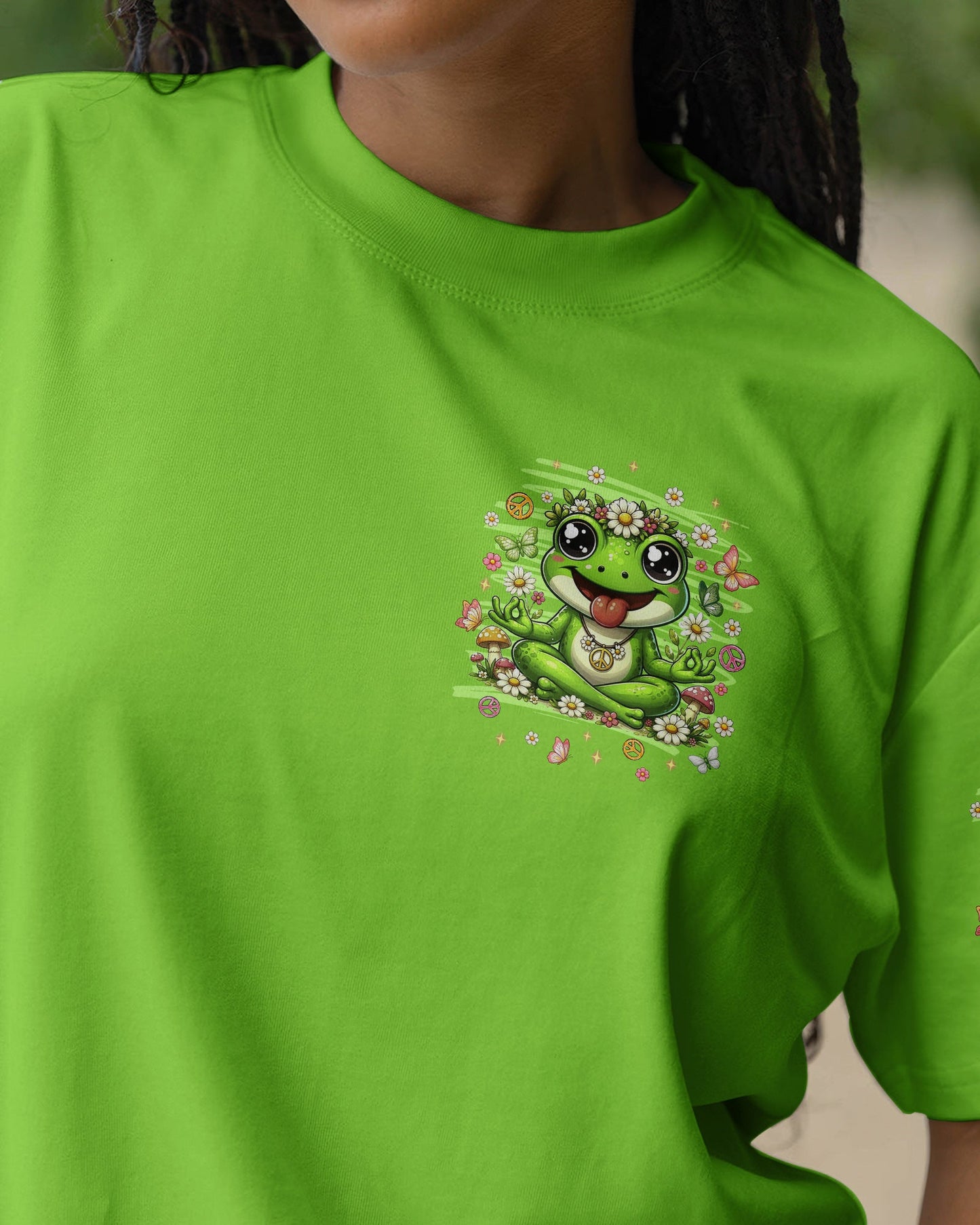 JUST BREATHE FROG  ALL OVER PRINT - TLNT2906261