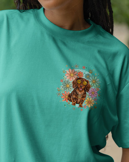 DON'T WORRY BE HAPPY DACHSHUND ALL OVER PRINT - TYQY1004261