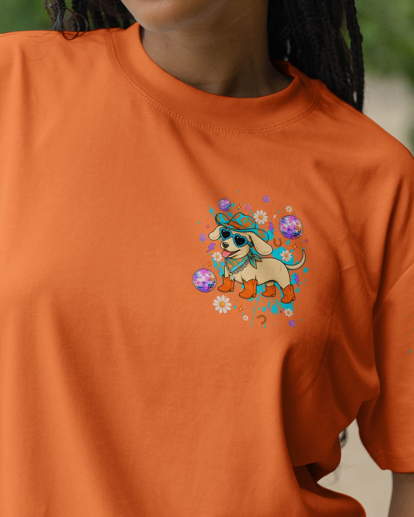 LET'S GO GIRLS DACHSHUND DOG ALL OVER PRINT - TLTW1806265