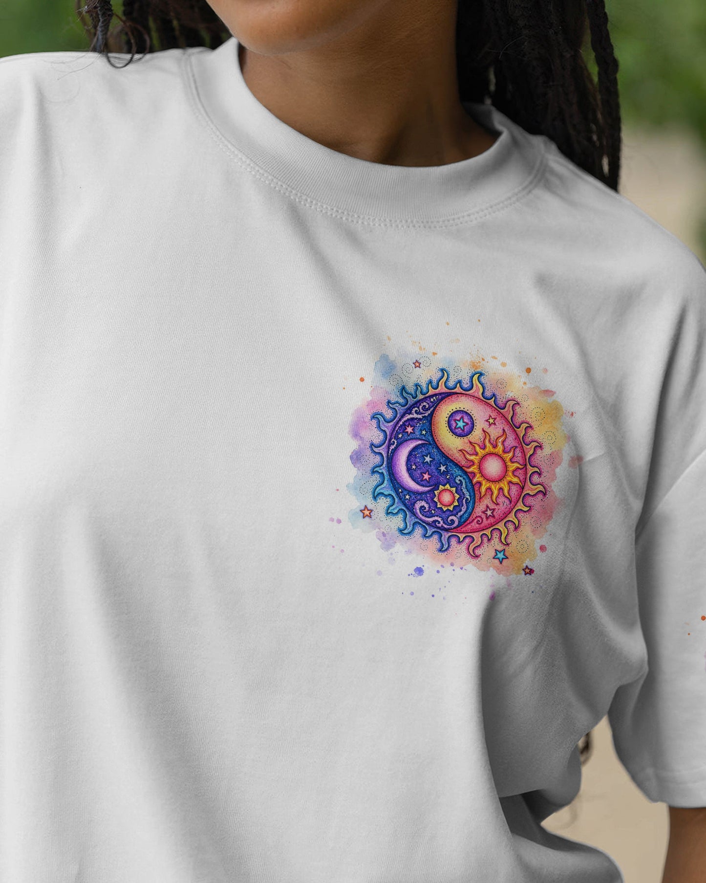 LIVE BY THE SUN FEEL BY THE MOON  ALL OVER PRINT - TLHG2904264