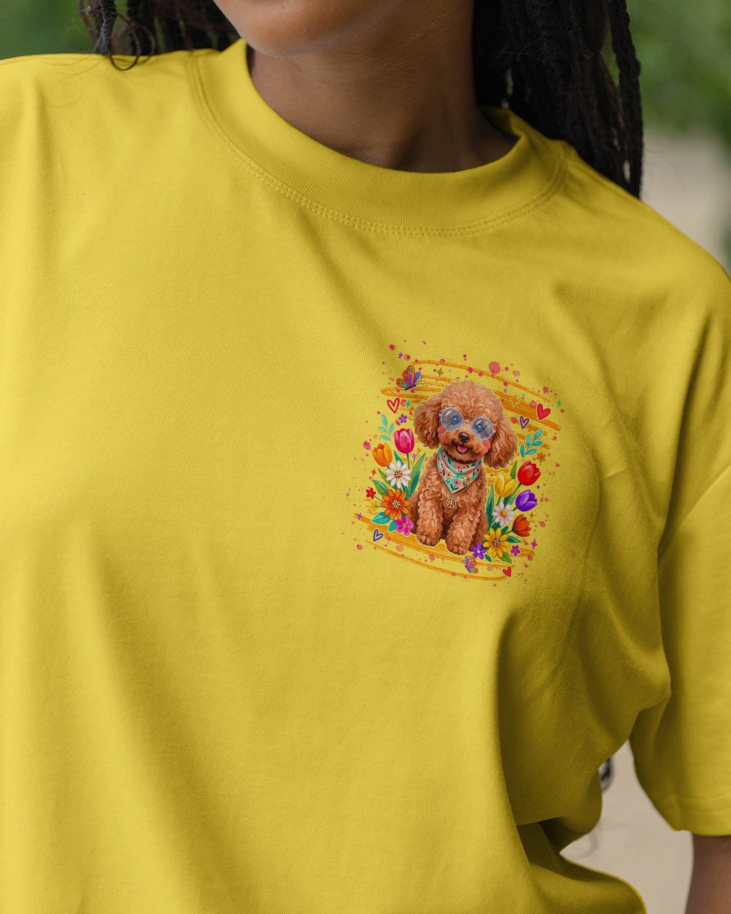 WHISPER WORDS OF WISDOM LET IT BE POODLE DOG ALL OVER PRINT - TYLN2605262
