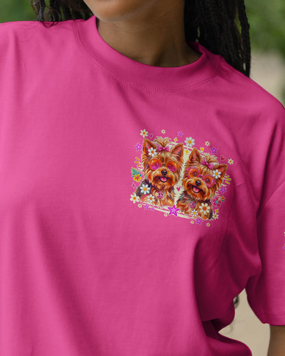 GOOD TIMES CRAZY FRIENDS YORKSHIRE TERRIER DOG ALL OVER PRINT - TY1405261