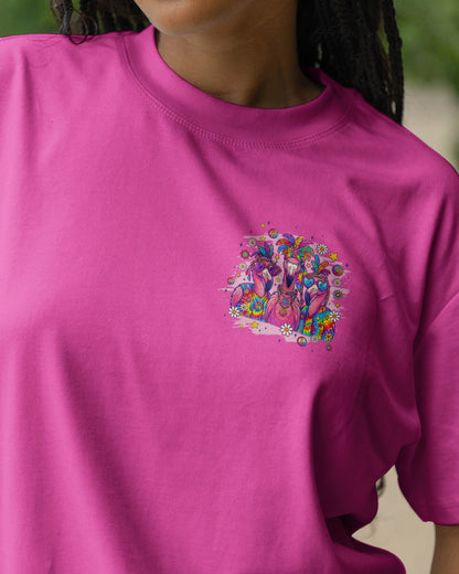 LET'S GO GIRLS FLAMINGO ALL OVER PRINT - TYQY2706261