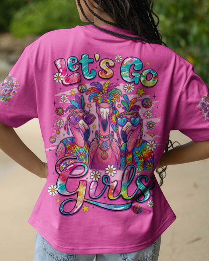 LET'S GO GIRLS FLAMINGO ALL OVER PRINT - TYQY2706261