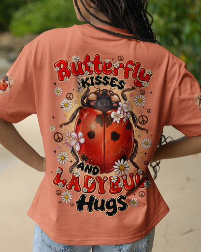 BUTTERFLY KISSES AND LADYBUG HUGS ALL OVER PRINT - TYQY0705262