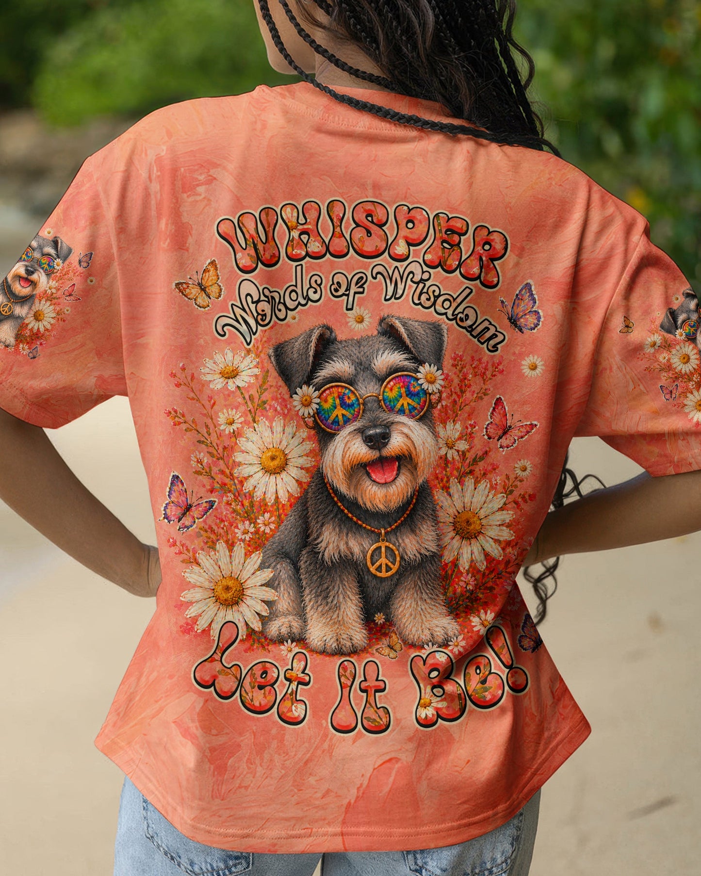 WHISPER WORDS OF WISDOM LET IT BE SCHNAUZER DOG ALL OVER PRINT - TLHN1305262