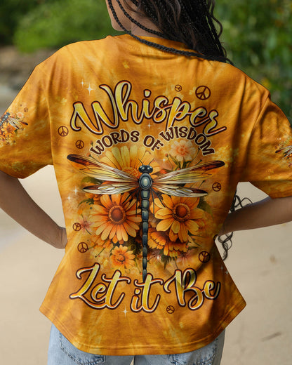 WHISPER WORDS OF WISDOM LET IT BE DRAGONFLY ALL OVER PRINT - TYPQ2204262