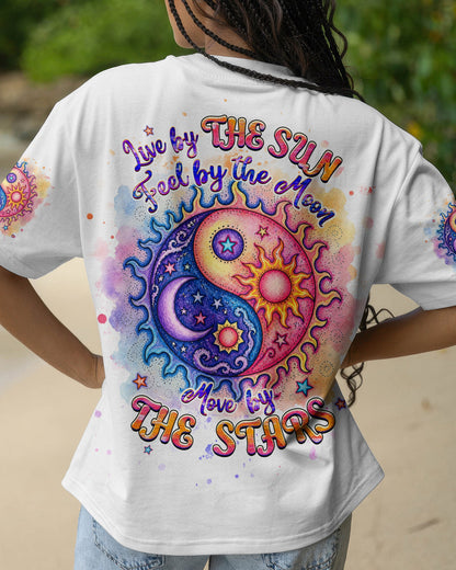LIVE BY THE SUN FEEL BY THE MOON  ALL OVER PRINT - TLHG2904264