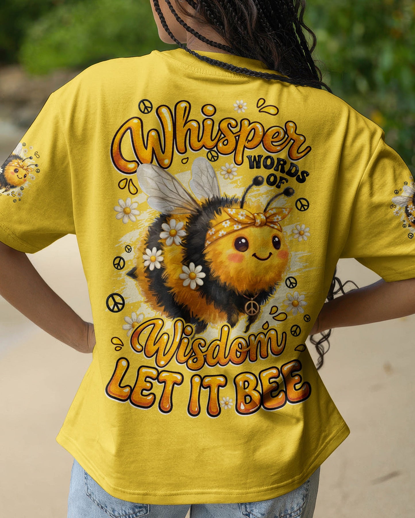 WHISPER WORDS OF WISDOM LET IT BEE ALL OVER PRINT - TYQY2304262