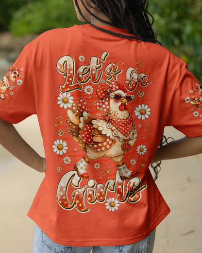 LET'S GO GIRLS HEN CHICKEN ALL OVER PRINT - TLTW2606261