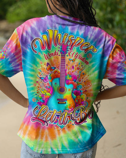 WHISPER WORDS OF WISDOM LET IT BE GUITAR COLORFUL ALL OVER PRINT - TYPQ1704262