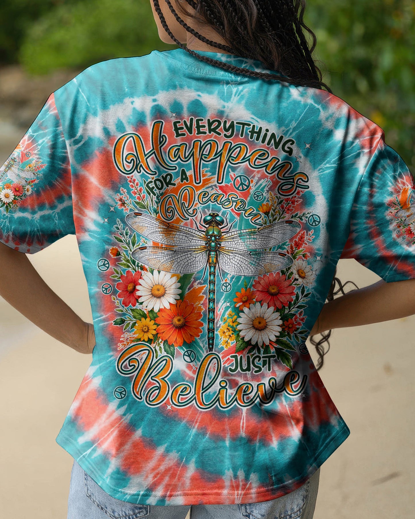 JUST BELIEVE DRAGONFLY ALL OVER PRINT - TYPQ0506262