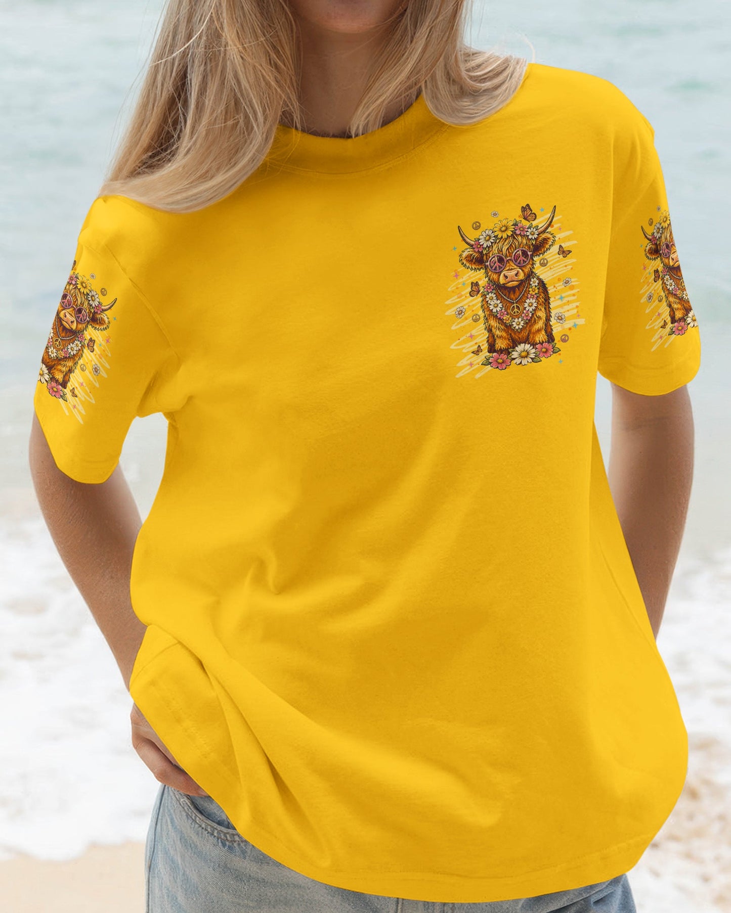 SUCK IT UP BUTTERCUP  COW ALL OVER PRINT  - TLNT0705262