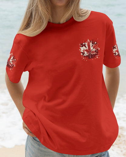 O CANADA WILD AND FREE ALL OVER PRINT - TYQY2406262