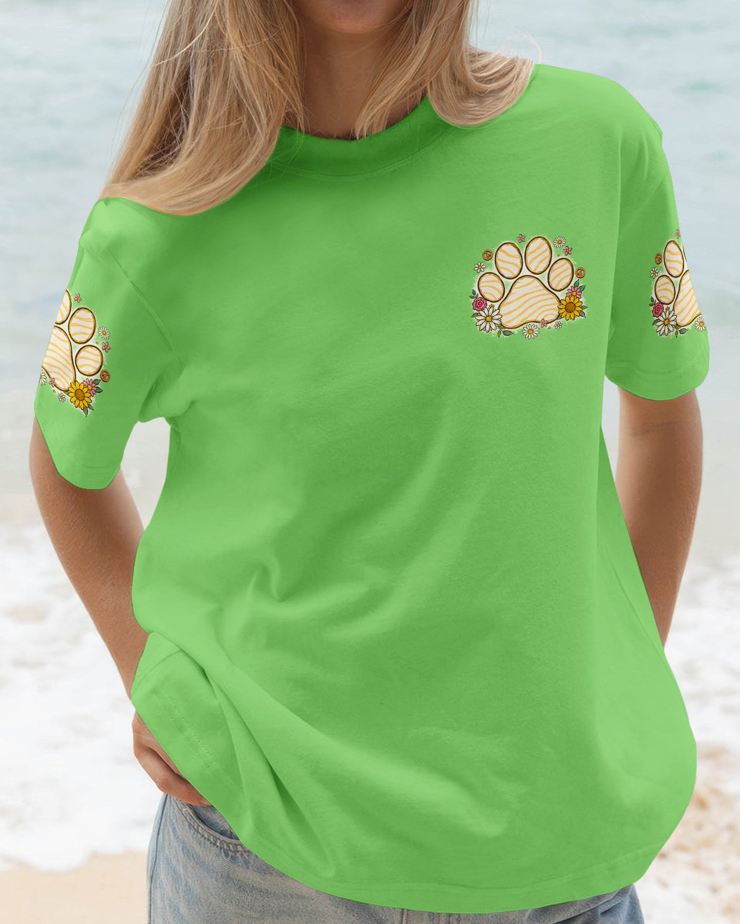 GOOD TIMES CRAZY FRIEND CAT ALL OVER PRINT - TLNO1007261