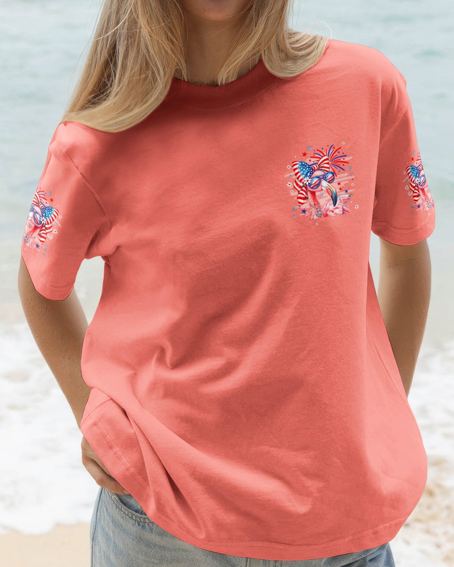I'M NOT DRUNK I'M JUST FANCY FLAMINGO ALL OVER PRINT - TYPQ2104262