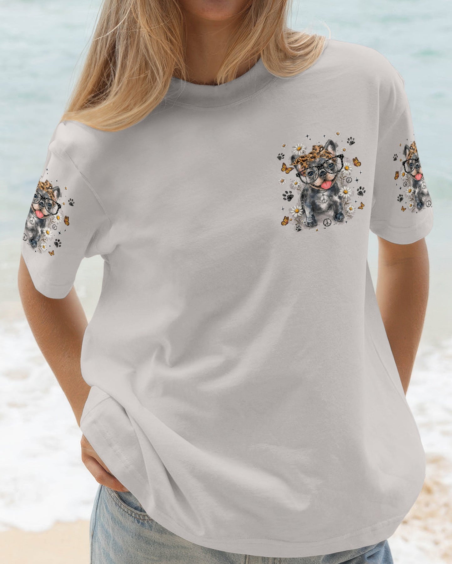 AGING MAY HAVE SLOWED ME DOWN FRENCH BULLDOG  ALL OVER PRINT - TLNT0107261