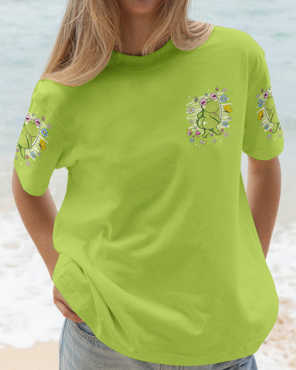 WHY BE MOODY FROG ALL OVER PRINT - TLNT1206263