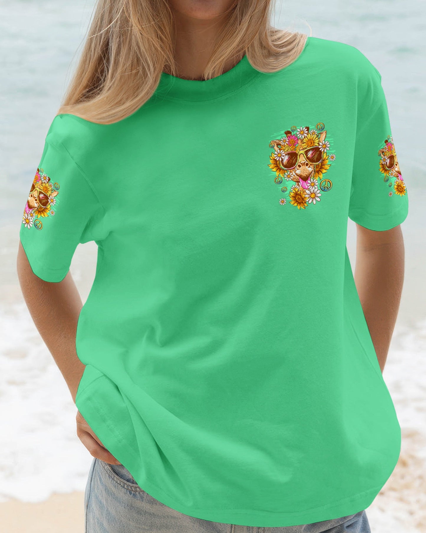 DRINK OF SUNSHINE GIRAFFE ALL OVER PRINT - TY2105262