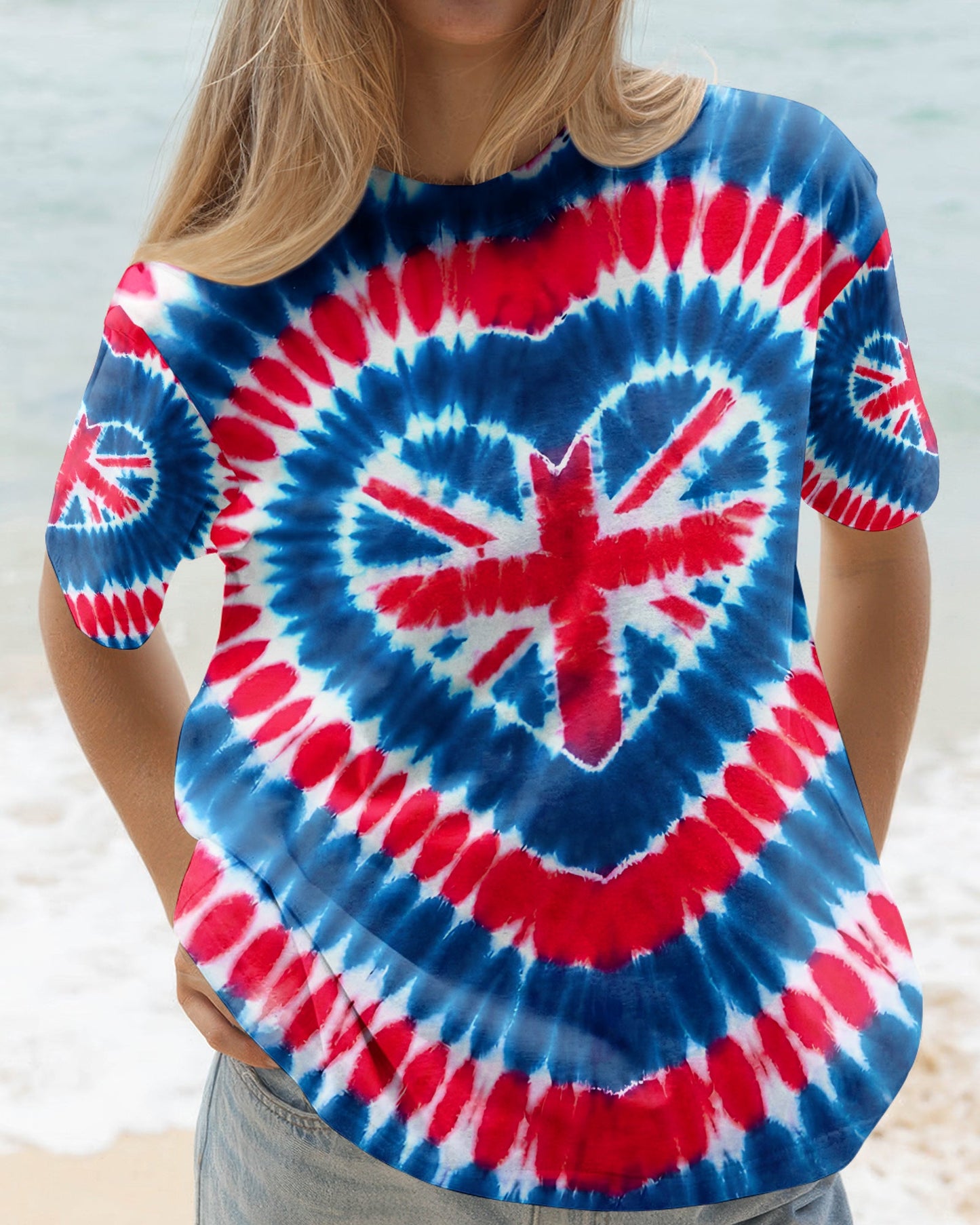UNITED KINGDOM FLAG HEART ALL OVER PRINT - TYPQ1106262