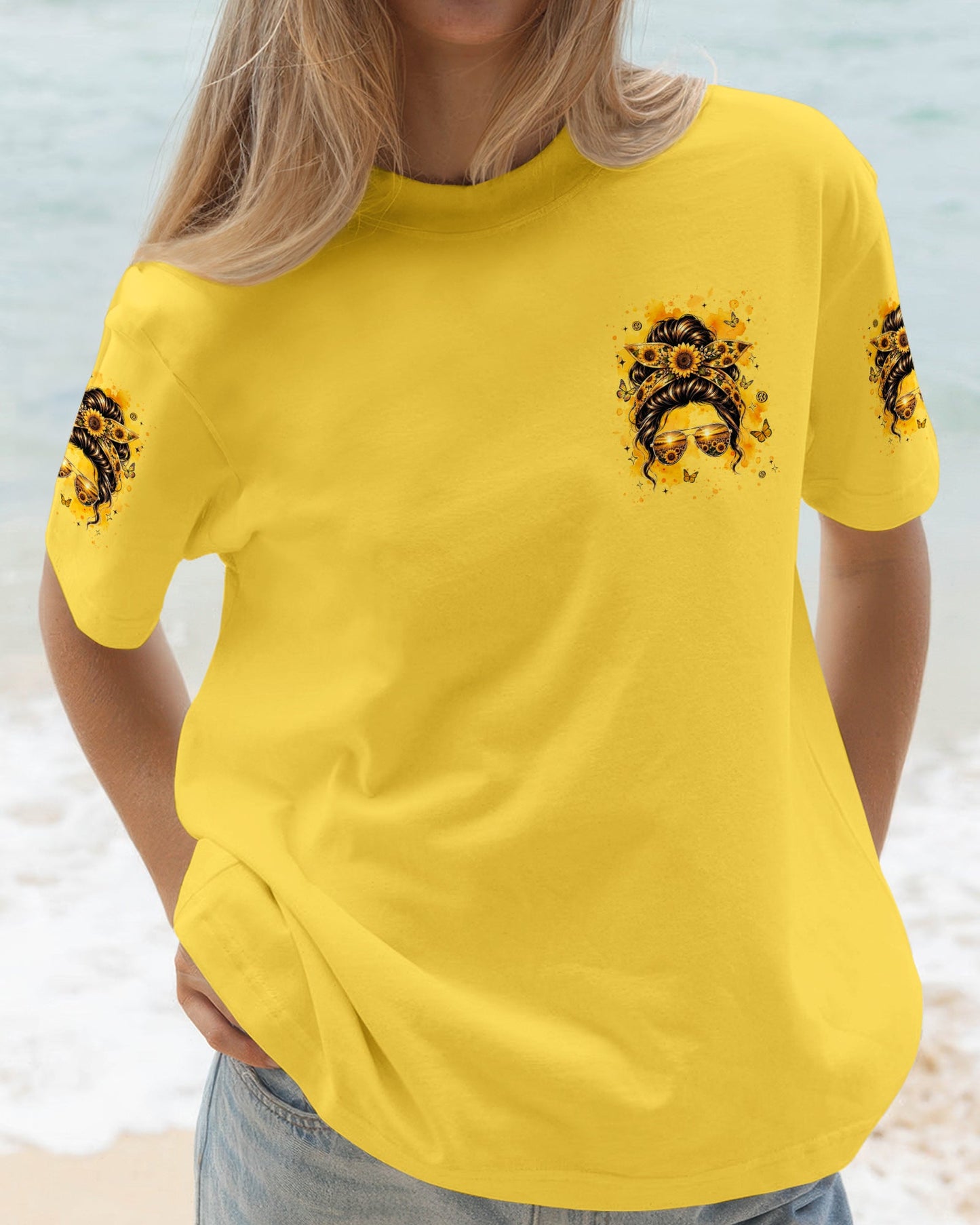 SHE HAS THE SOUL OF A GYPSY MESSY BUN ALL OVER PRINT - TYLN2306263