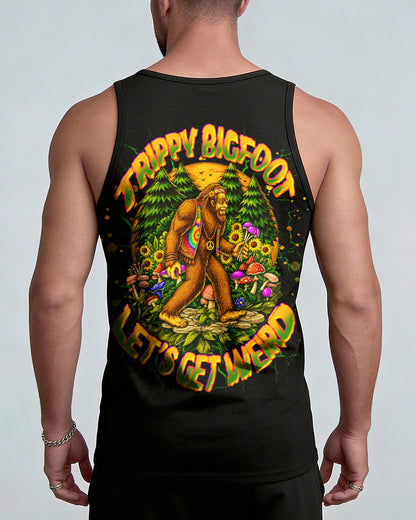 TRIPPY BIGFOOT LET'S GET WEIRD BIGFOOT ALL OVER PRINT - TLNT2805262