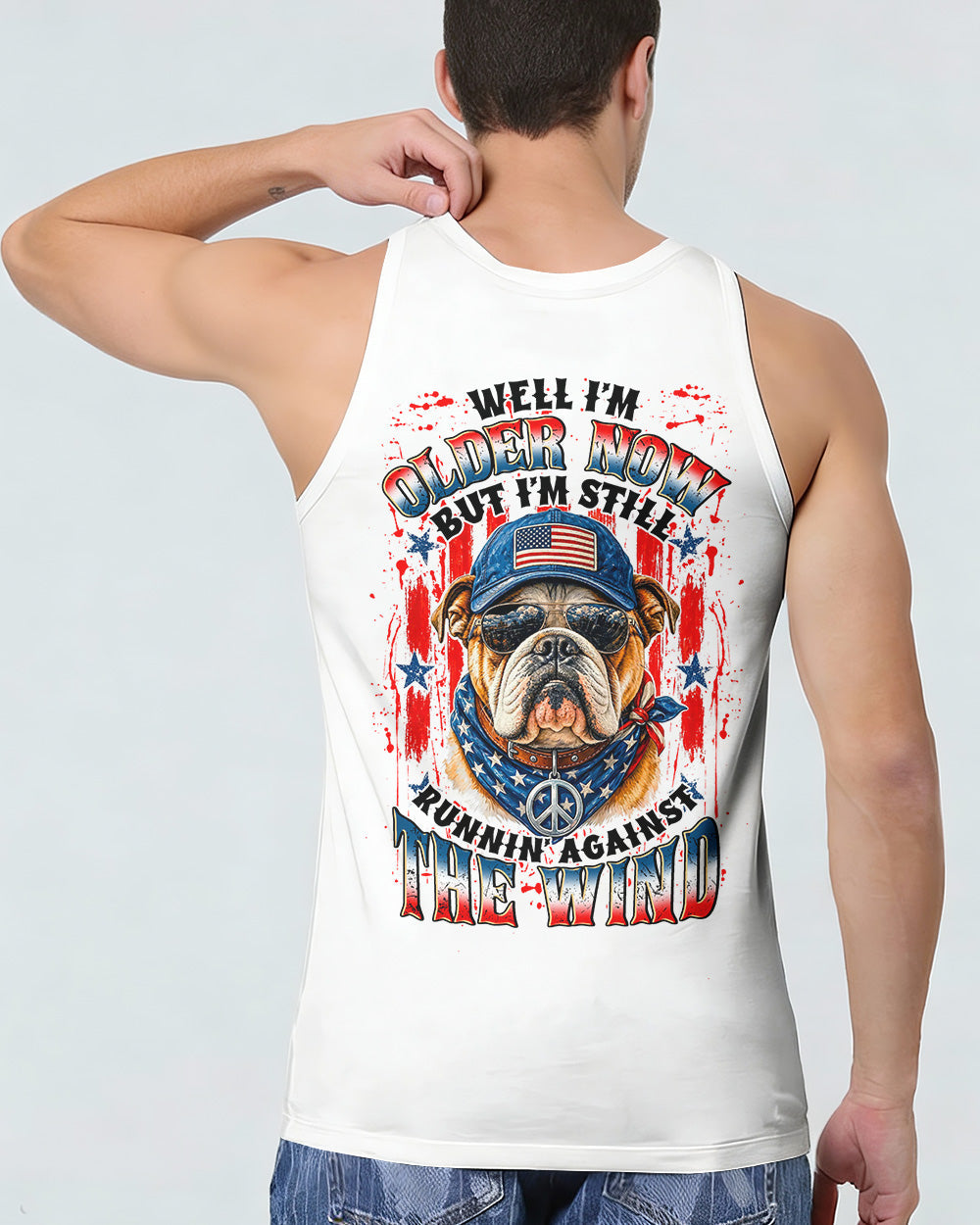 RUNNING AGAINST THE WIND BULLDOG ALL OVER PRINT - TYLN0405263