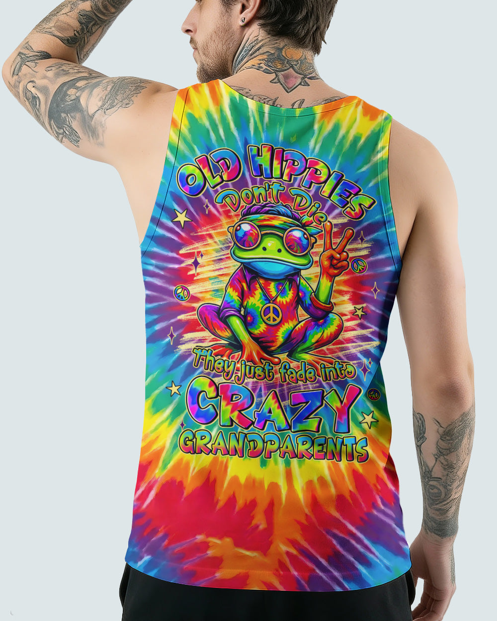 OLD HIPPIES FROG ALL OVER PRINT - TYLN2805262
