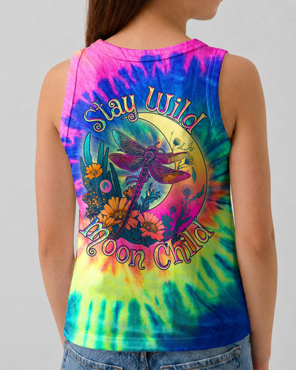 STAY WILD MOON CHILD DRAGONFLY TIE DYE KIDS ALL OVER PRINT - TLNO1812235