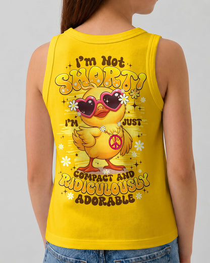 I'M NOT SHORT DUCK HIPPIE KIDS ALL OVER PRINT - TYPQ1206262