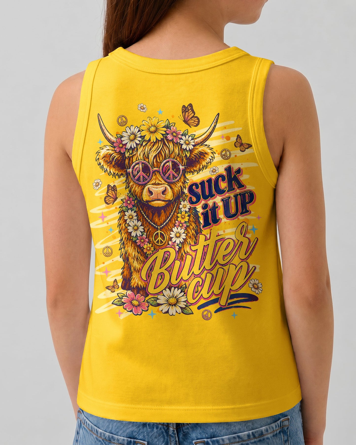SUCK IT UP BUTTERCUP COW KIDS ALL OVER PRINT - TLNT0806262