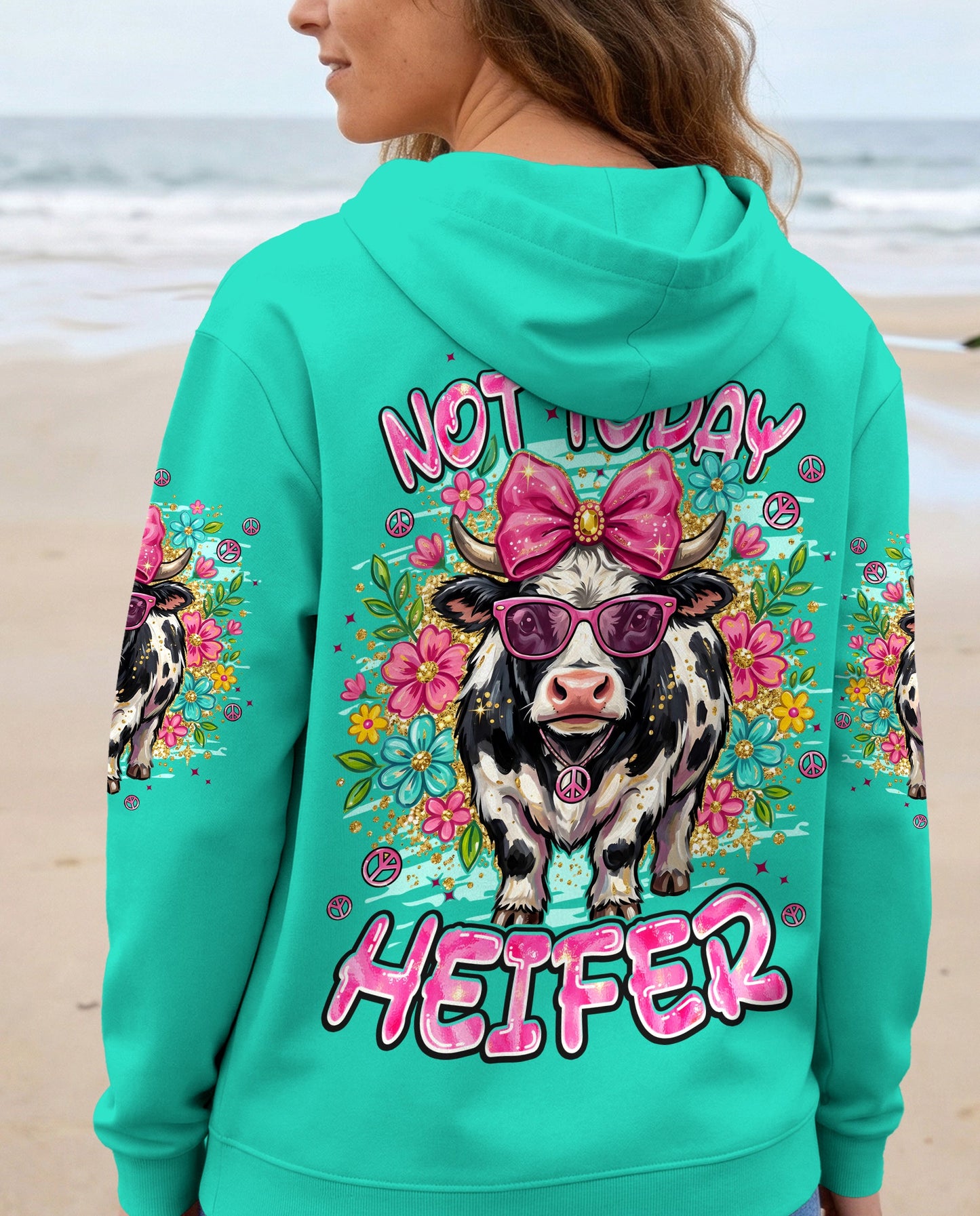 NOT TODAY HEIFER ALL OVER PRINT - TYPQ0505261