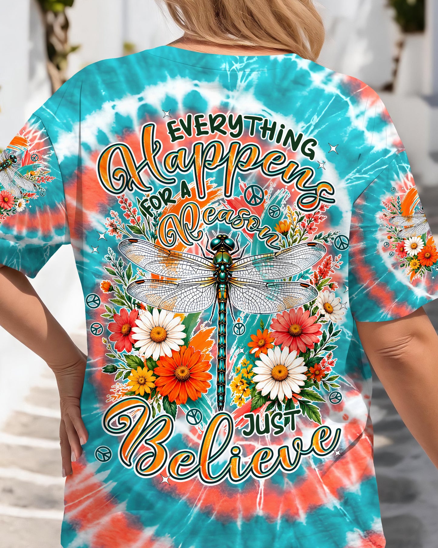 JUST BELIEVE DRAGONFLY ALL OVER PRINT - TYPQ0506262
