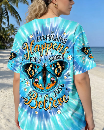 JUST BELIEVE BUTTERFLY ALL OVER PRINT - TYPQ0705261