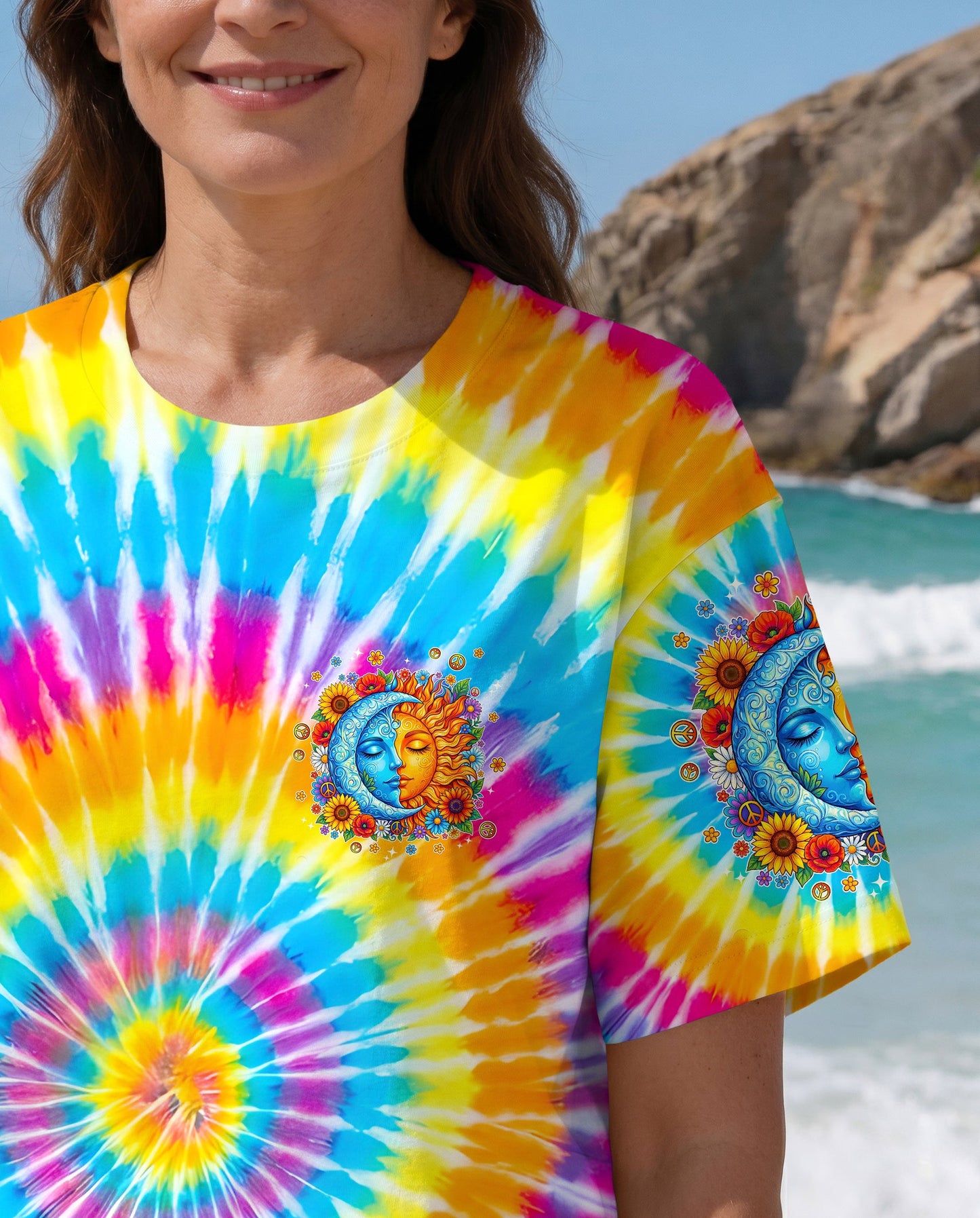 LIVE BY THE SUN COLORFUL ALL OVER PRINT - TYPQ0705262