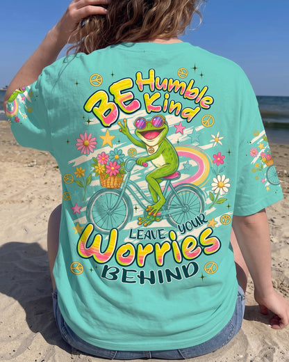 BE HUMBLE BE KIND FROG ALL OVER PRINT - TYPQ0807262