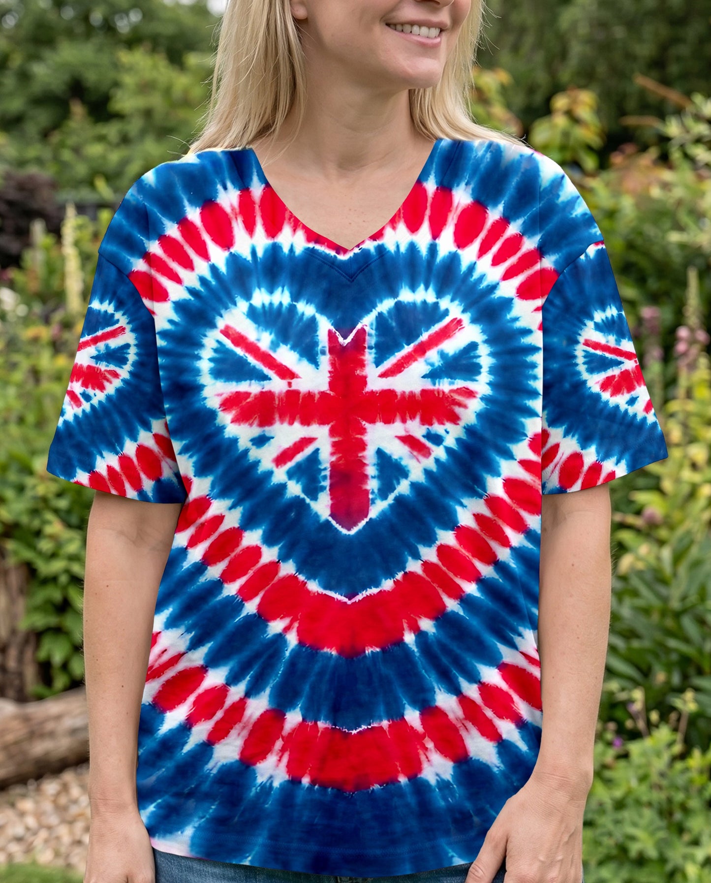 UNITED KINGDOM FLAG HEART ALL OVER PRINT - TYPQ1106262