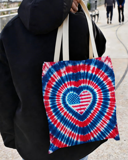 AMERICAN FLAG HEART TOTE BAG - TYPQ1304265