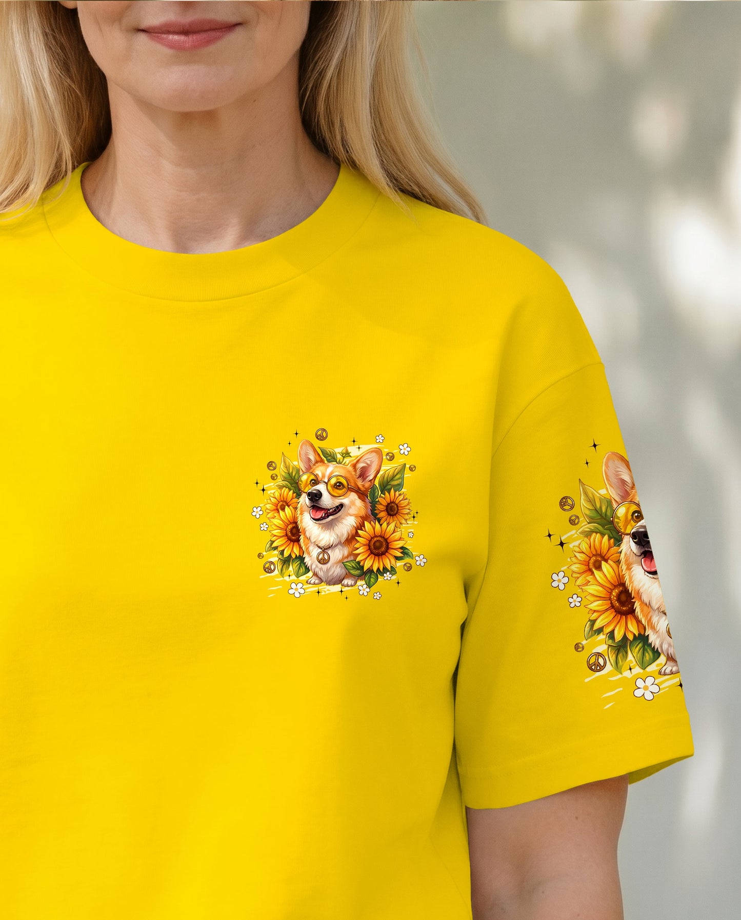 I'M NOT SHORT DOG CORGI ALL OVER PRINT - TYPQ1505261