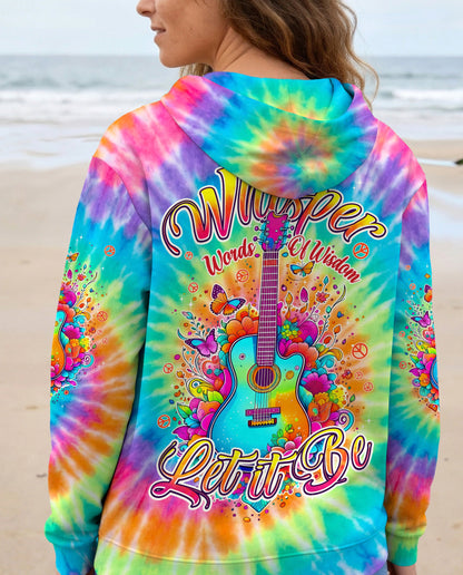 WHISPER WORDS OF WISDOM LET IT BE GUITAR COLORFUL ALL OVER PRINT - TYPQ1704262
