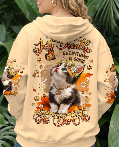 JUST BREATHE CAT ALL OVER PRINT - TYPQ1805261