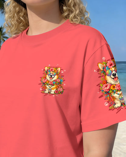 I'M NOT SHORT CORGI DOG ALL OVER PRINT - TYPQ1805262