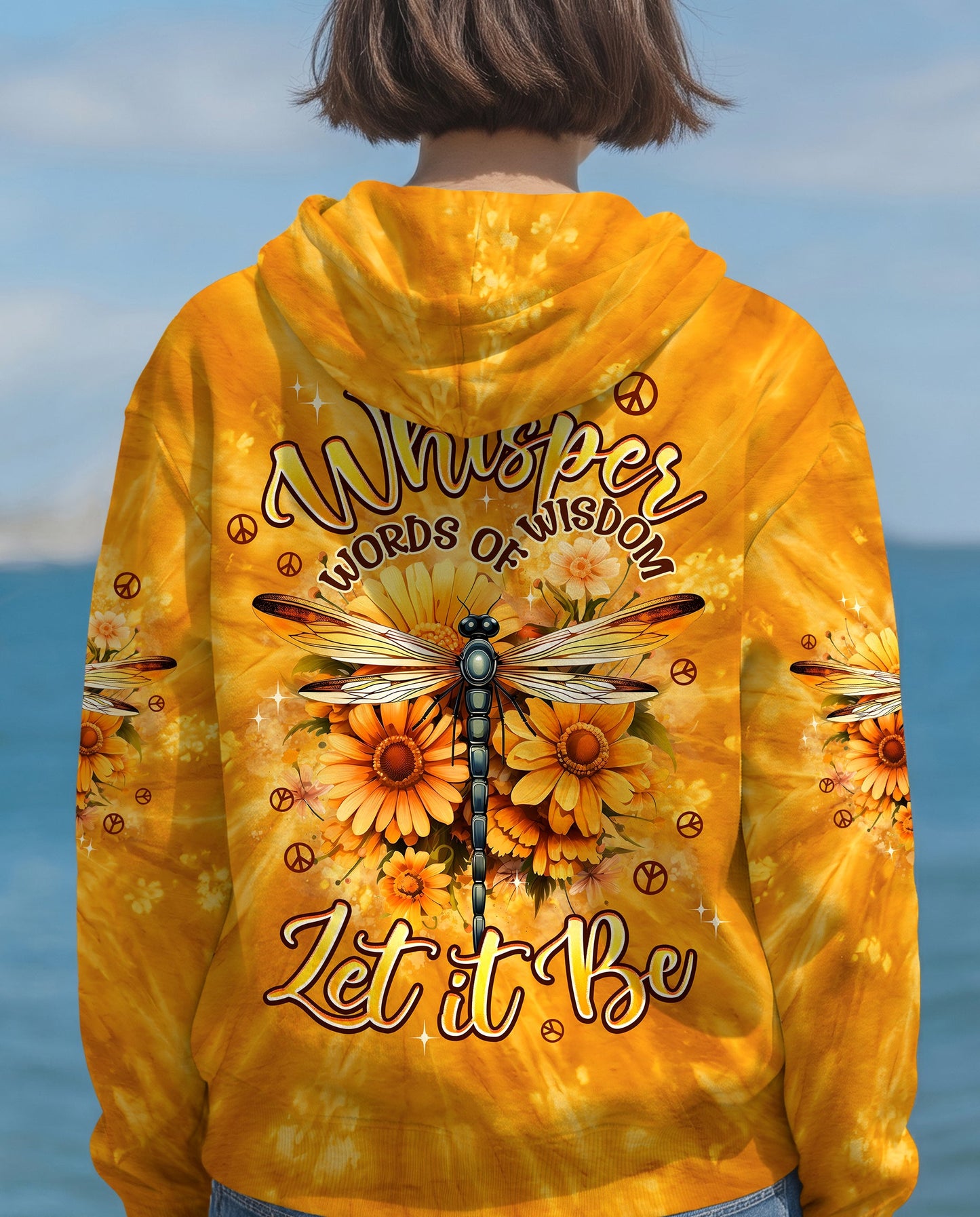 WHISPER WORDS OF WISDOM LET IT BE DRAGONFLY ALL OVER PRINT - TYPQ2204262