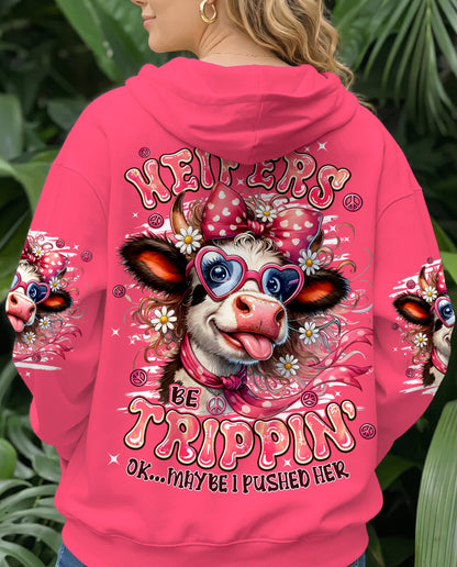 HEIFERS BE TRIPPIN' COW ALL OVER PRINT - TYPQ2505261