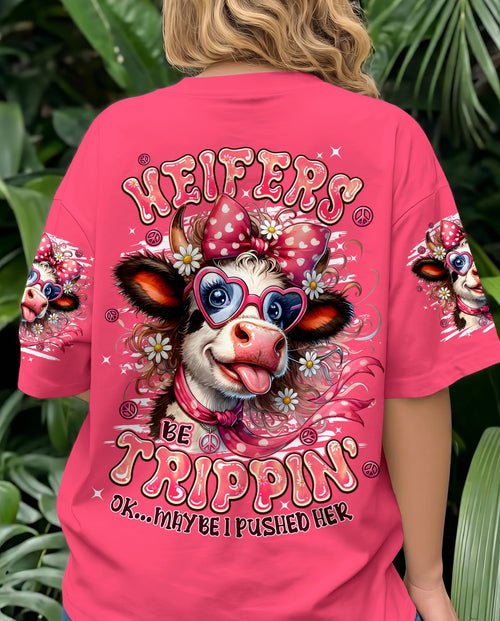 HEIFERS BE TRIPPIN' COW ALL OVER PRINT - TYPQ2505261