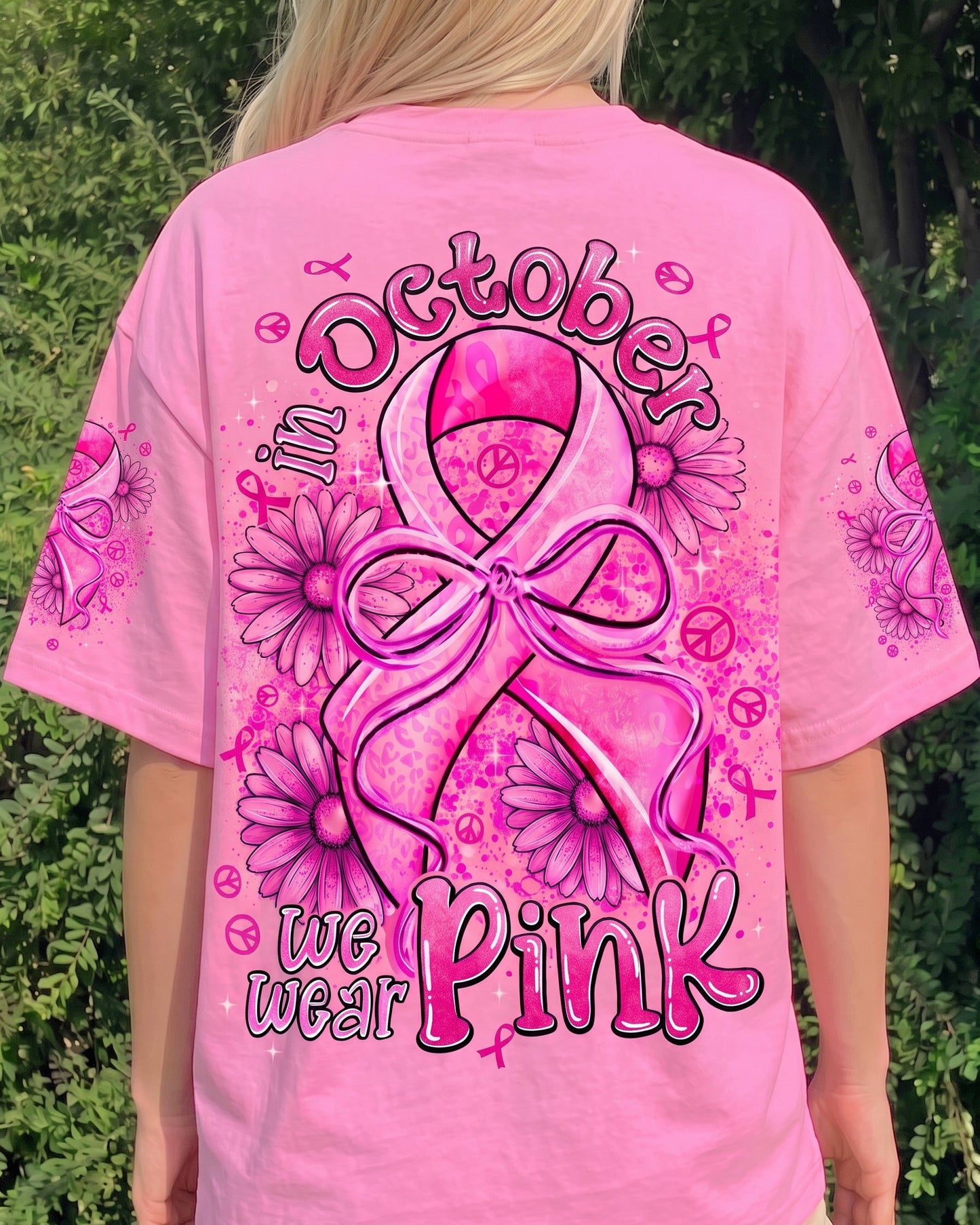IN OCTOBER WE WEAR PINK BREAST CANCER AWARENESS ALL OVER PRINT - TYPQ2506262