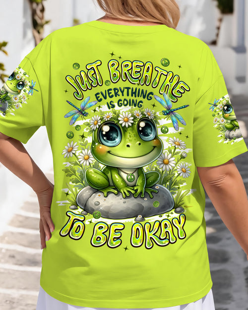 JUST BREATHE FROG ALL OVER PRINT - TYPQ2705261